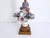 Mid 20th Century Italian Capodimonte Bouquet Lamp & Shade For Sale - Image 12 of 18