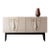 Luxury Sculptural Face Cabinet ,Handmade Wabi-Sabi Luxury Storage Console For Sale