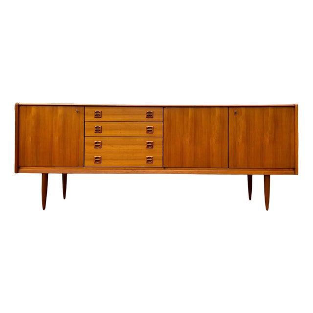 Vintage Danish Teak Sideboard, 1960s For Sale