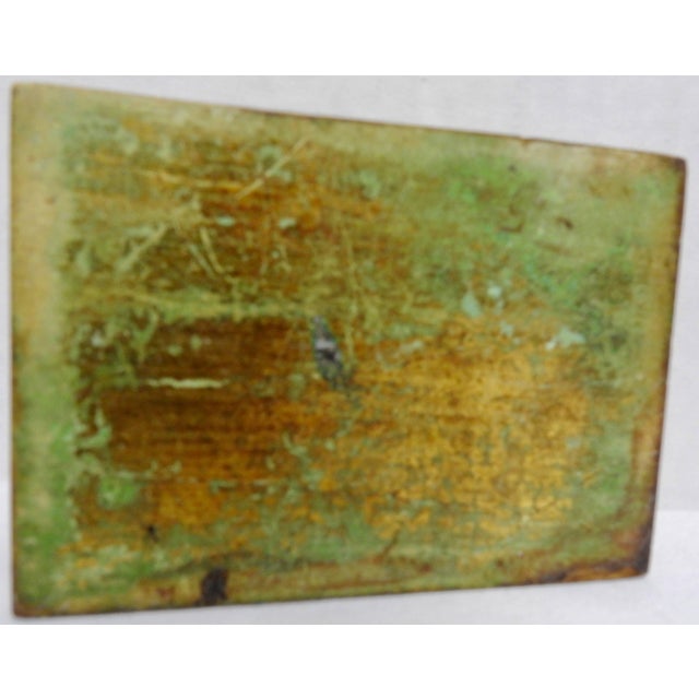 1950s Small Italian Florentine Box With Gilt For Sale - Image 5 of 6