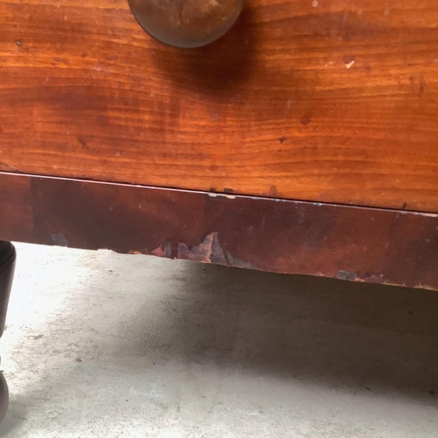 19th Century American Country Empire Four-Drawer Chest For Sale - Image 14 of 18