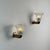 An extraordinary and exceptionally rare pair of “Medusa Piccola” wall sconces, designed by Ercole Barovier for Barovier &...