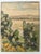 Artist K K Van Drugel Title Landscape Signed Lower Left Year 1920’s / 30’s Medium Watercolor Frame Gilded Wood Dimensions...