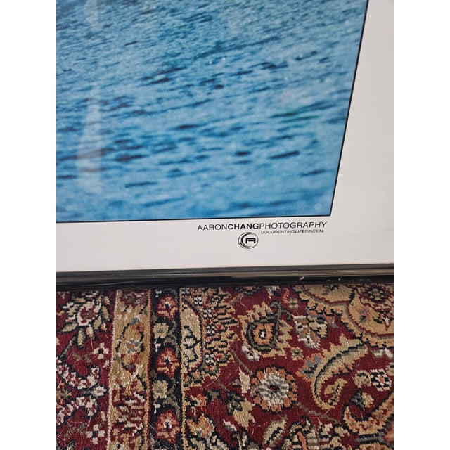 Blue Aaron Chang Print Titled Majestic Offshore Hawaii For Sale - Image 8 of 9