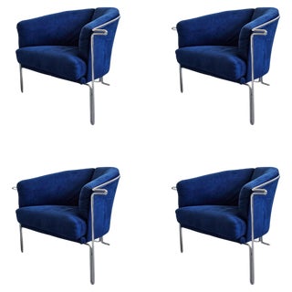 Mid-Century Side Chairs Entelechy Series attributed to John C. Portman, 1974 For Sale