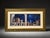 Mediterranean Coastal Framed Wall Art 45x25 Ornate Gold Frame Home Decor For Sale - Image 4 of 4