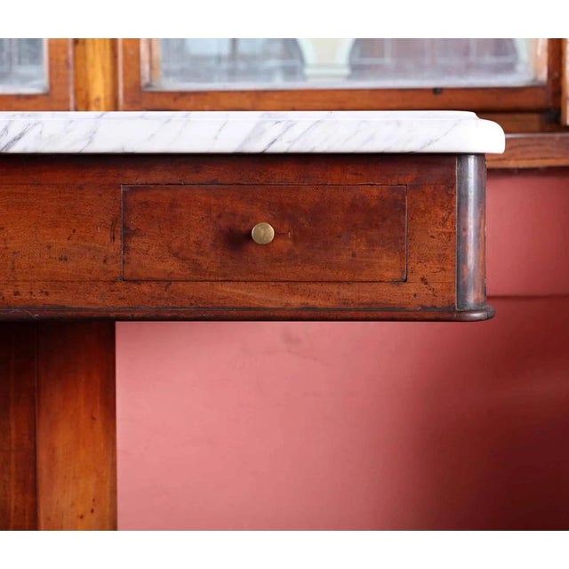 Flower Table with Marble Top For Sale - Image 3 of 7