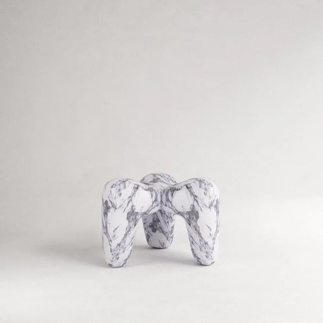 Pele de Tigre Triplo Stool by Andre Teoman Studio Dimensions: W 70 x D 70 x H 45 cm Materials: Marble Introducing Triplo,...