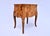 Italian Oyster Burl Two Drawer Small Chest / Side Table For Sale - Image 9 of 11