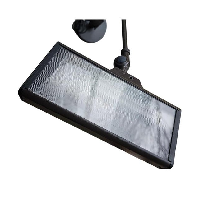 Rare Derungs Gossau lamp CH 9202 Gossau, 1980s Max height 95 cmWidth 28 cm Up to 250V (Europe/UK Standard).The wiring of...