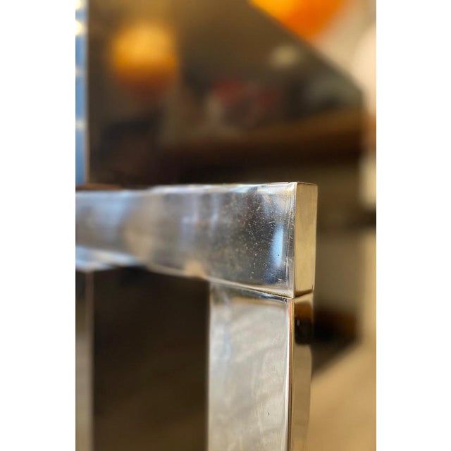 Black Chest of Drawers in Steel and Wood, 1960s For Sale - Image 17 of 18