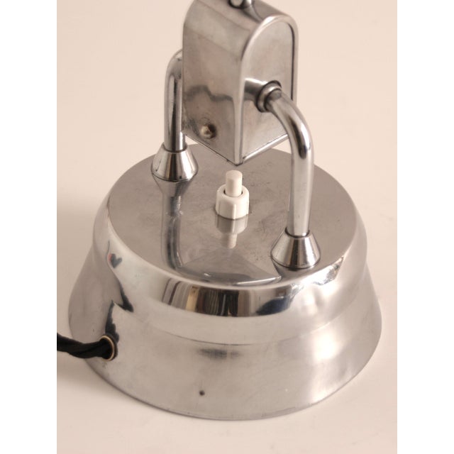 Model 600 Chrome Lamp by Charlotte Perriand for Jumo, 1940s For Sale - Image 12 of 16