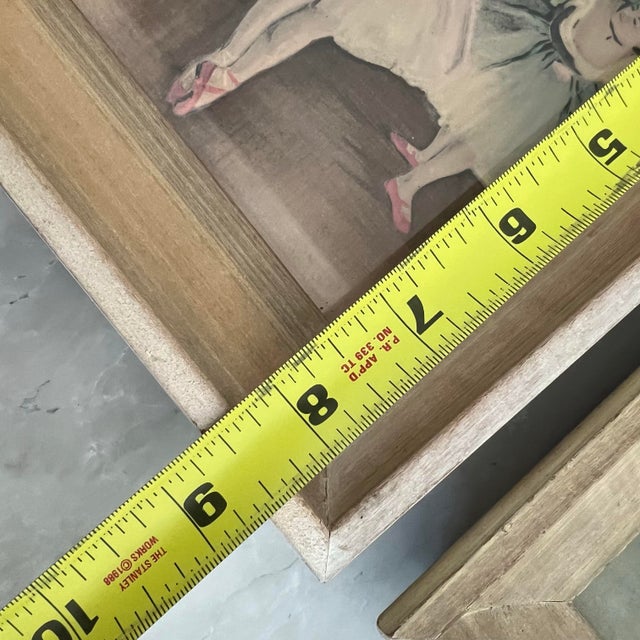 Early 21st Century Vintage Pair Degas Prints Framed For Sale - Image 5 of 8