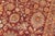 Shabby Chic 1990's Pak-Persian Burgundy/Grey Wool Rug - 6'0'' X 9'4'' For Sale In New York - Image 6 of 9