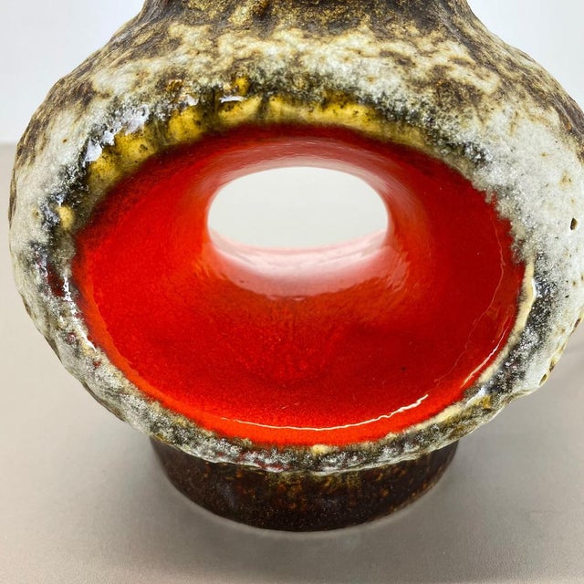 Ceramic Fat Lava Ceramic Pottery Table Light from Dümler and Breiden, Germany, 1960s For Sale - Image 7 of 14