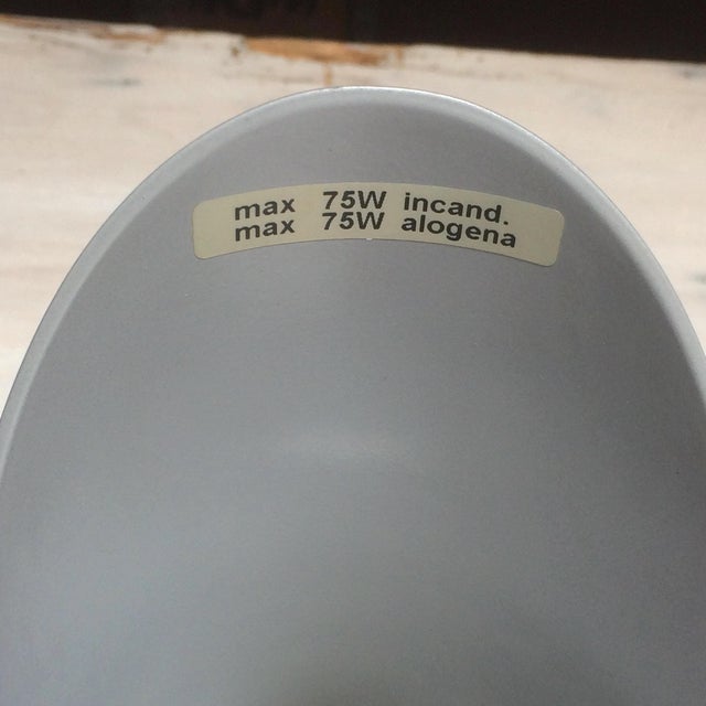 1980s Spy Table Lamp in Aluminum by Hannes Wettstein for Artemide, 1980s For Sale - Image 5 of 10