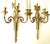 19th Century Monumental Louis XVI French Gilt Bronze Wall Sconces, Set of 2 For Sale - Image 11 of 12