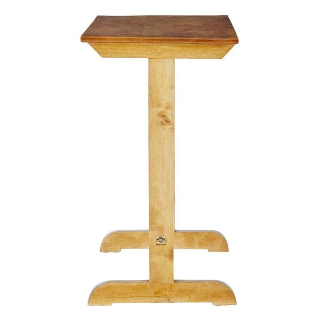 20th Century Swedish Birch Side Table For Sale - Image 5 of 8