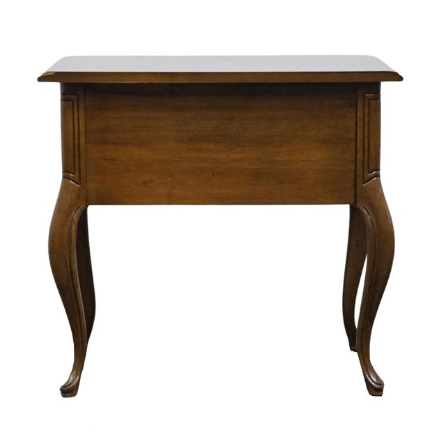 Drexel Heritage Solid Pecan Country French Provincial 26" Nightstand For Sale - Image 10 of 11