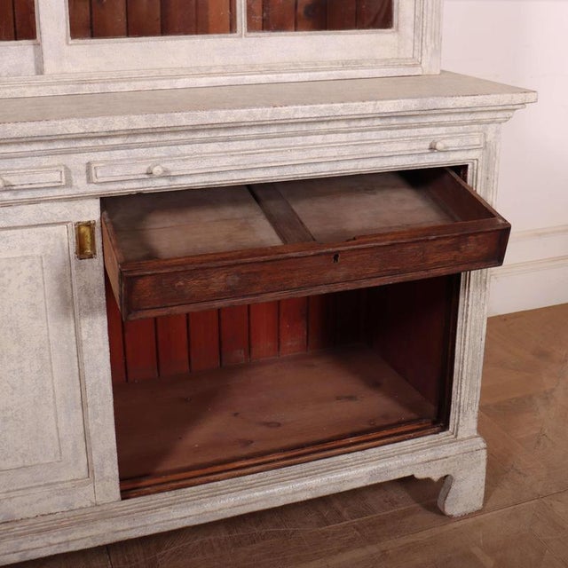 English Glazed Kitchen Cabinet For Sale - Image 11 of 15