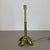 Hollywood Regency Brutalist Floral Brass Table Light, Italy, 1970s For Sale - Image 11 of 18
