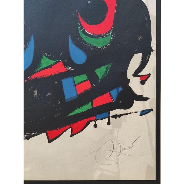 Modern Joan Miró, Barcelona, 1976, Lithograph For Sale - Image 3 of 5