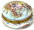 19th Century French Limoges Enamel Dresser Box with Rococo Pastoral Scenes For Sale - Image 9 of 13
