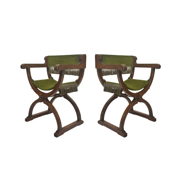 Spanish Armchairs, 1940s, Set of 2 For Sale - Image 18 of 18
