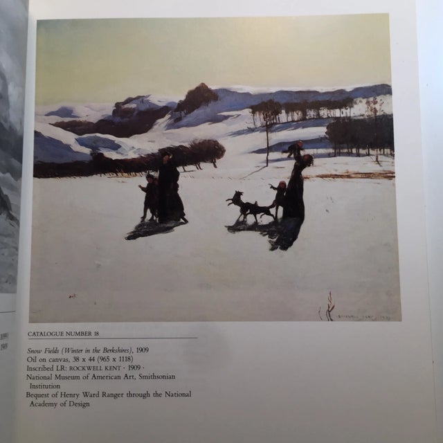 Paper 1985 The Paintings of Rockwell Kent Book For Sale - Image 7 of 11