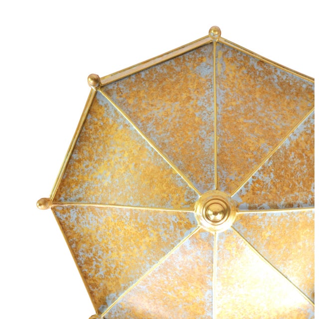 Vintage French Classical Umbrella Chandelier - For Sale - Image 10 of 11