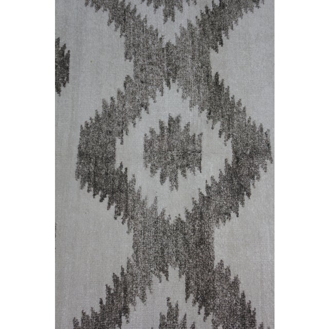 Modern Aara Rugs Inc. Hand Knotted Bamboo Rug - 9′ × 12′ For Sale - Image 3 of 4