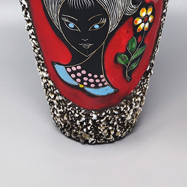 Lava Vase by Melior, Italy, 1960s For Sale - Image 9 of 10