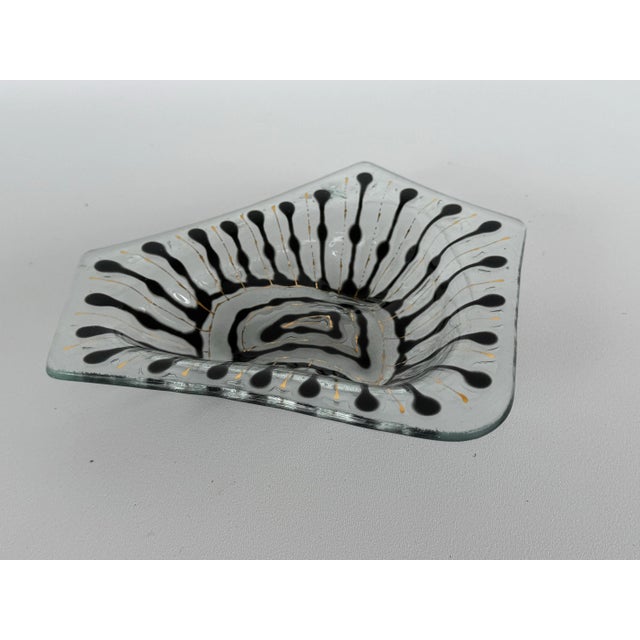 Transparent Vintage Art Glass by Higgins For Sale - Image 8 of 10