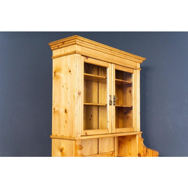 Vintage Display Softwood Cupboard For Sale - Image 5 of 18