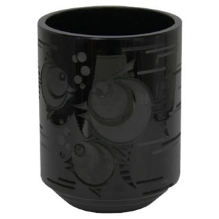 Art Deco Vase by André Delatte For Sale