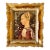 Mid 20th Century Portrait of Ginevra d'Este Gilt Framed Renaissance Print For Sale