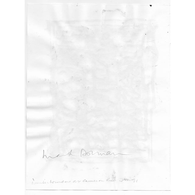 Modern 1991 Mark Dorman Cameron Run Virginia Abstract Watercolor For Sale - Image 3 of 3