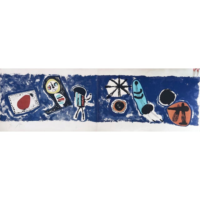 Lithograph, 1958 Edition : 49/100 Publisher : Maeght (Paris) Printer : Maeght (Paris) Catalog : [Queneau 204, Mourlot 136...