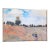 Vintage 1989 Claude Monet “Poppy Field” Musée D’Orsay Exhibition Poster – Framed For Sale