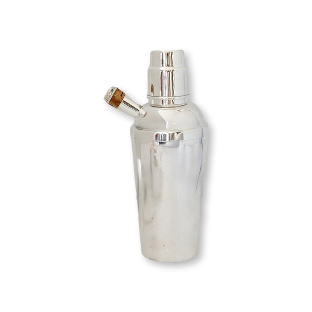 Early 20th Century Art Deco English Cocktail Shaker For Sale - Image 5 of 6