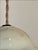 Shabby Chic 1900s Antique Decorative Glass Shade Pendant For Sale - Image 3 of 5