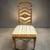 A complete set of 6 solid Pecan ladderback Thomasville dining chairs. The set consists of four armless side chairs and two...