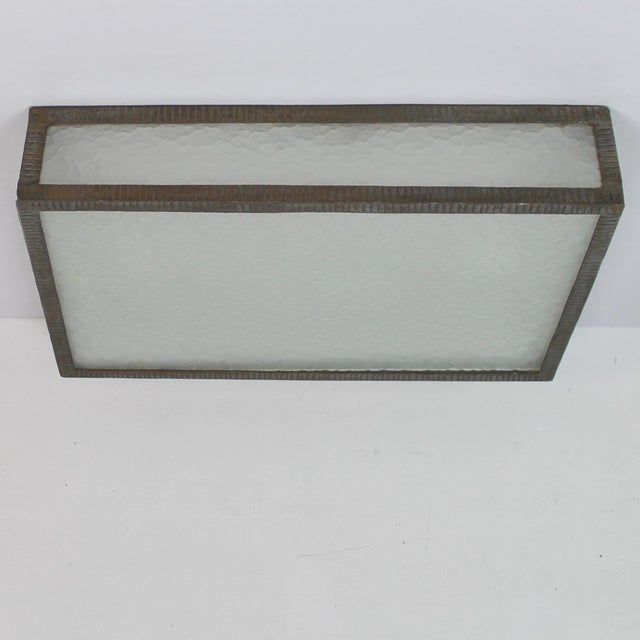 Vintage French Art Deco Ceiling Lamp, 1930s For Sale - Image 3 of 5