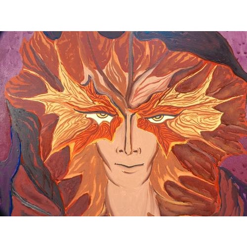 Guido De Bonis, Autumn Restlessness, 1974, Oil on Canvas, Framed For Sale - Image 4 of 12