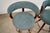 Teal 1960’s Mid-Century Modern Bentwood Counter Stools - A Pair For Sale - Image 8 of 12