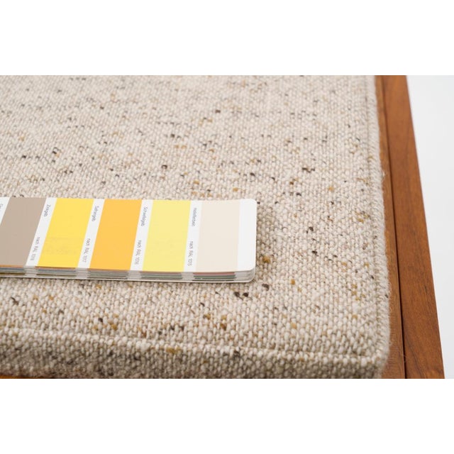 Danish Folding Table or Stool OD57 in Teak & Wool by Erik Buck, Buch for OD Møbler, Denmark, 1950s For Sale - Image 15 of 17