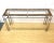 Camel Milo Baughman Console Table | Burlwood Chrome and Glass For Sale - Image 8 of 11