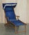We are delighted to offer for sale this stunning pair of circa 1900-1920 Haxyes steamer deck chairs with canopy tops and...
