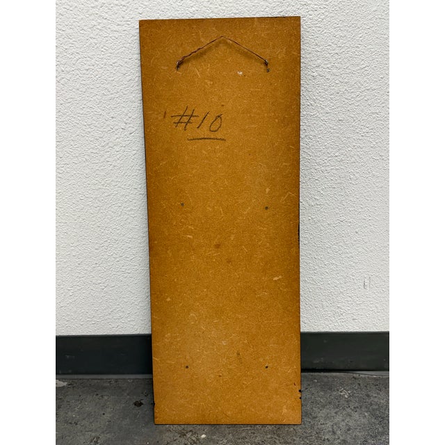 Vintage Mosaic Tile Art Piece, Framed For Sale - Image 12 of 12