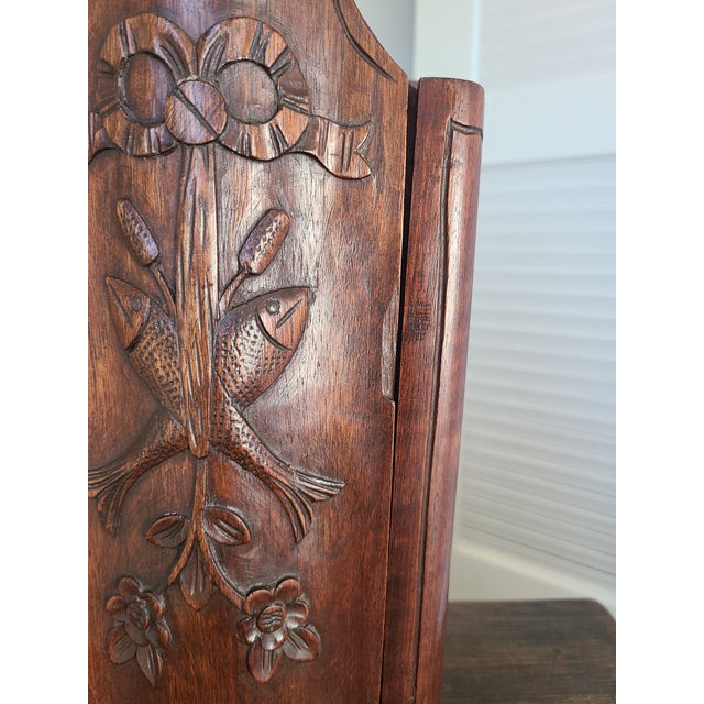 Antique 19th Century French Provincial Salt & Flour Box For Sale - Image 12 of 18
